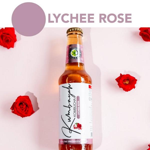 Kombucha Lychee Rose