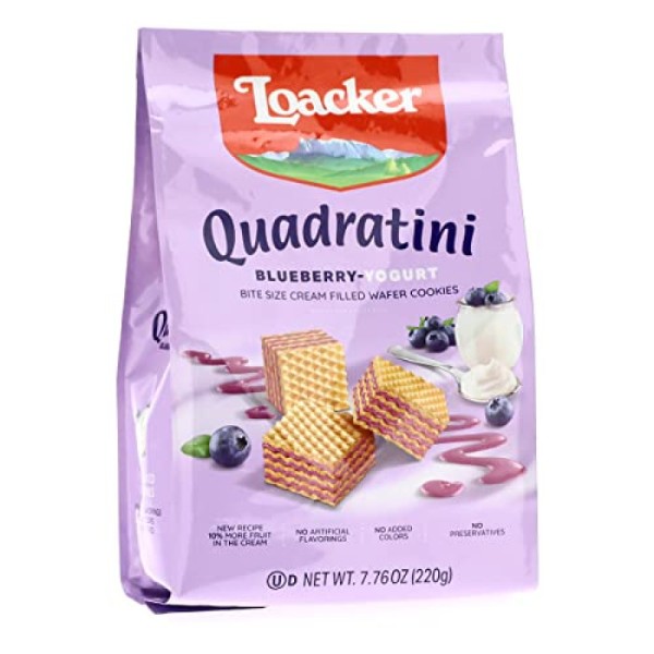 Loacker Quadratini blueberry-yogurt