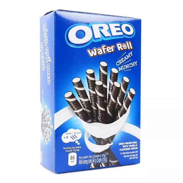 OREO wafer roll with vanilla