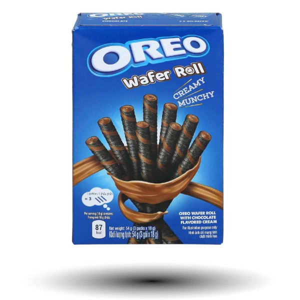 OREO wafer roll with chocolate
