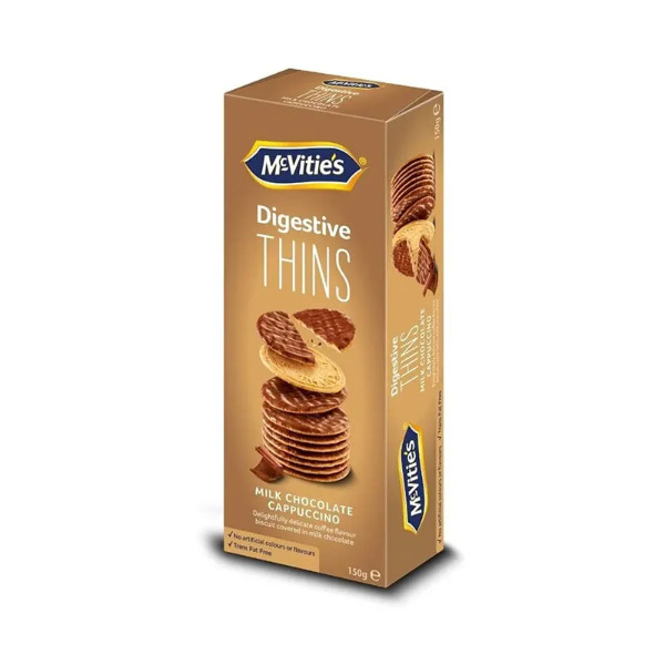 Mcvities thins cappuccino
