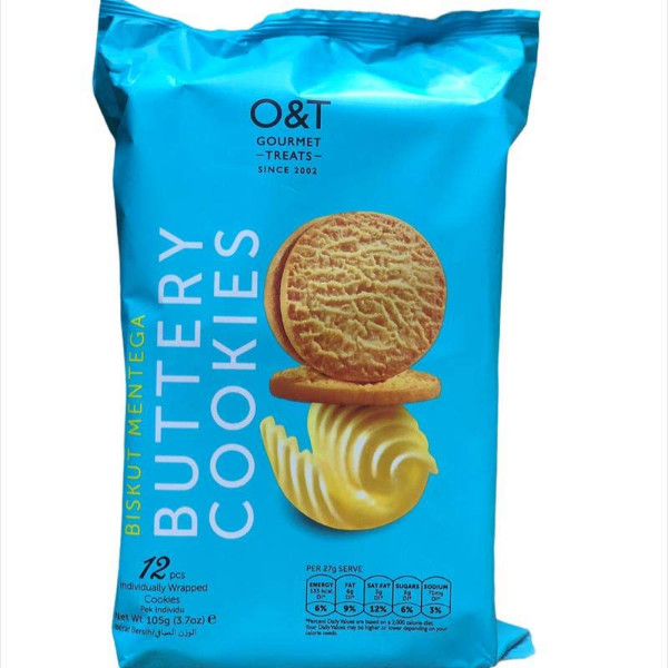 O&T butter cookies 