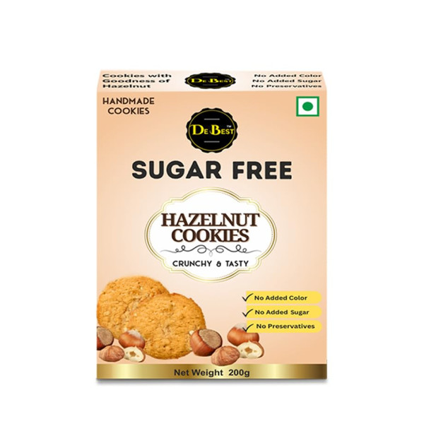 De Best sugar free Hazelnut cookies 