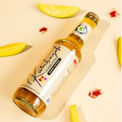 Kombucha Mango Saffron