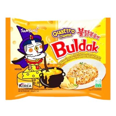 Buldak Quattro cheese hot chicken flavor