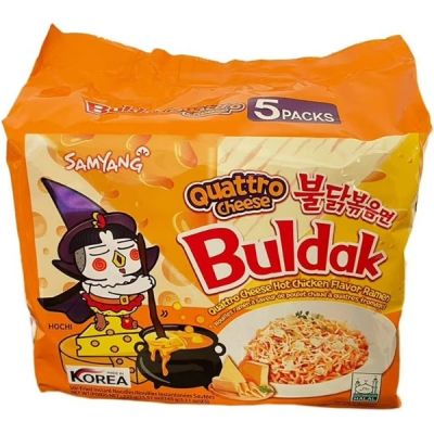 Buldak Quattro cheese 5packs