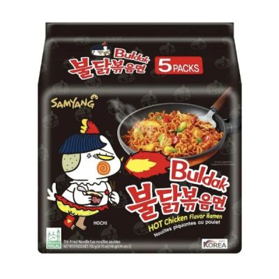 Buldak hot chicken flavor 5Packs