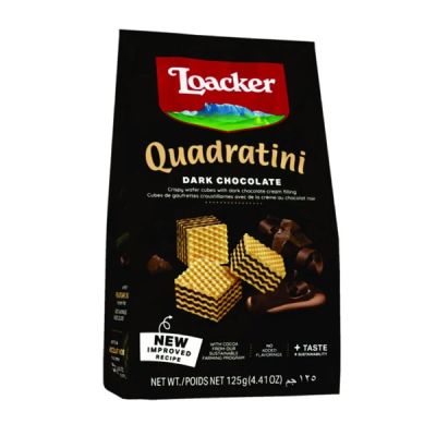 Loacker Quadratini dark chocolate