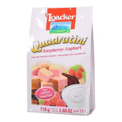 Loacker Qudratini raspberry-yogurt