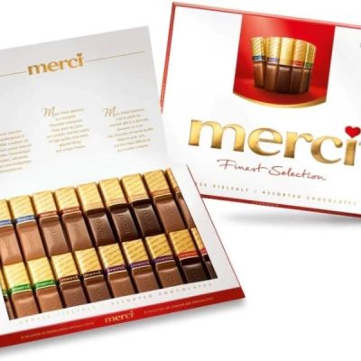 Merci assorted almond chocolate