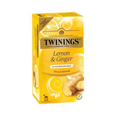 Twinnings lemon & ginger tea 