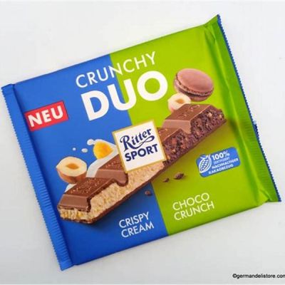 RITTERSPORT DUO CREAM & CRUNCH