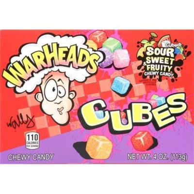 warheads new sour fruity cubes