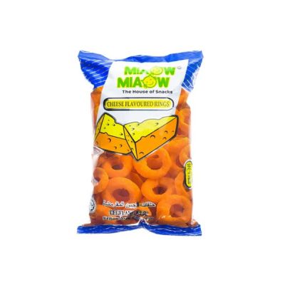 MIAOW MIAOW CHEESE FLAVOURED RINGS